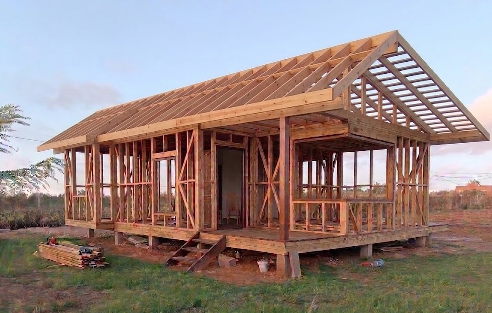 Maison en construction